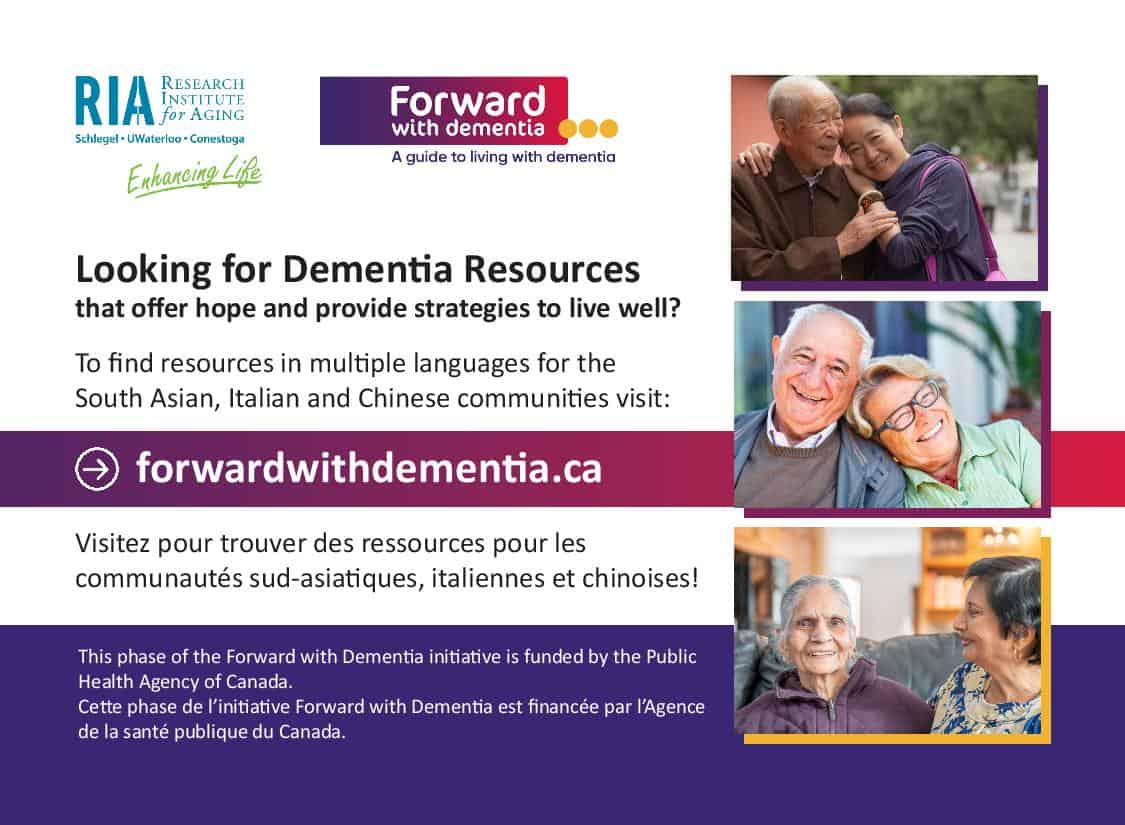 Inclusive Dementia Resources – Halton Seniors Advocacy Group